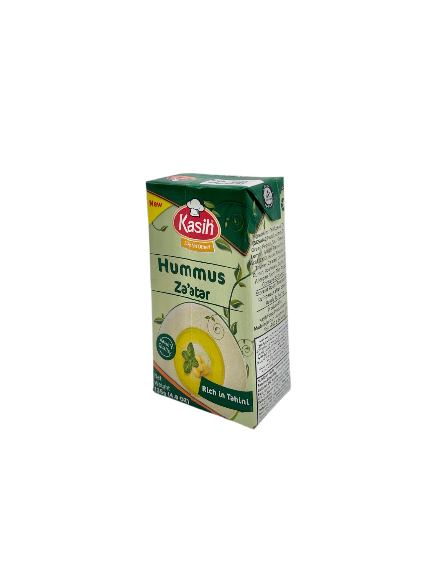 KASIH - HOUMOUS THYM - 135g