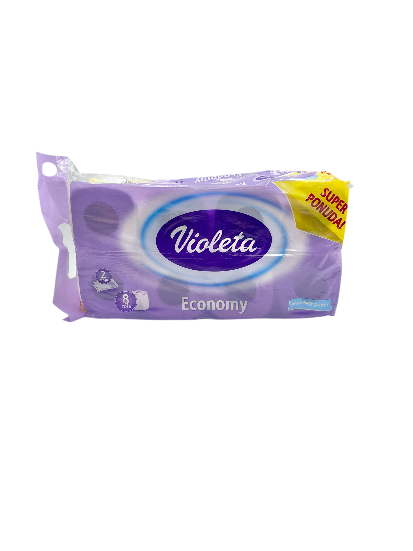 VIOLETA - PAPIER TOILETTE - 8pc
