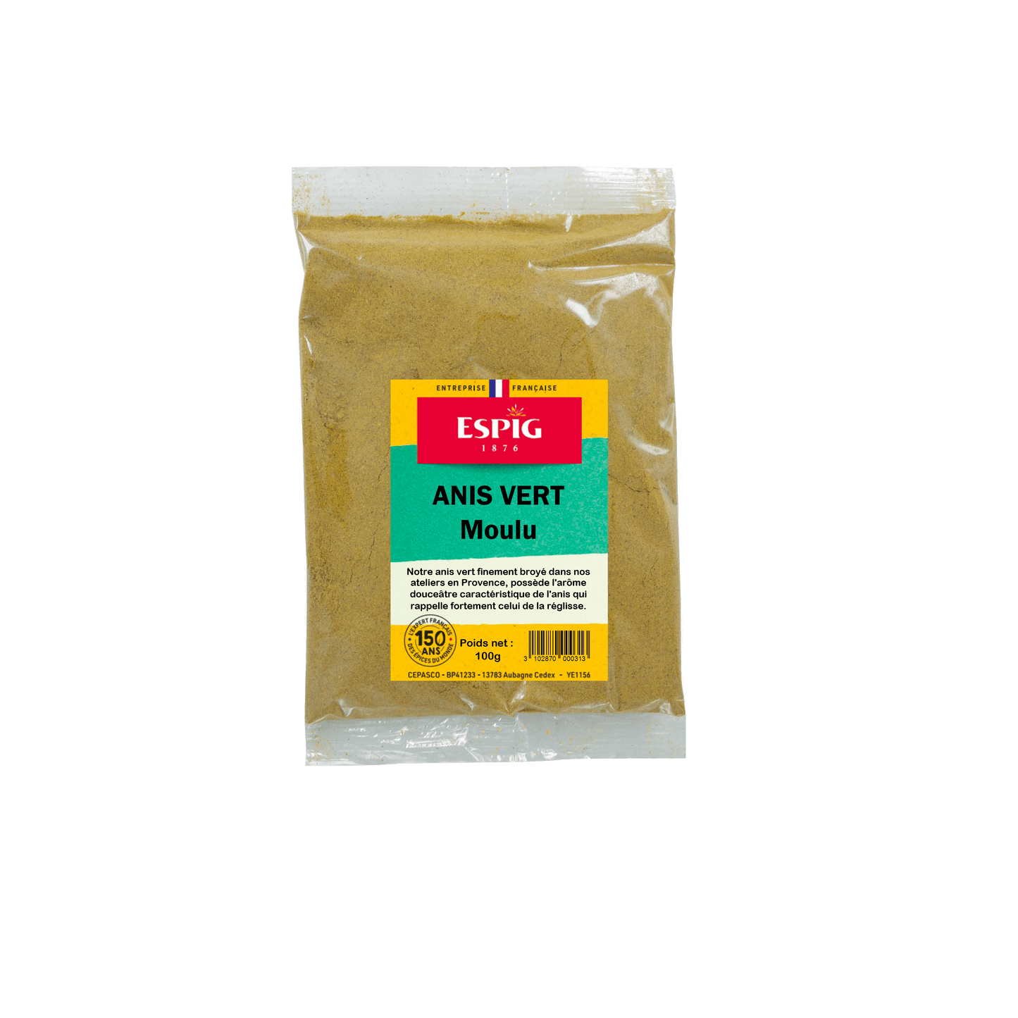 ESPIG - ANIS VERT MOULU - 100g