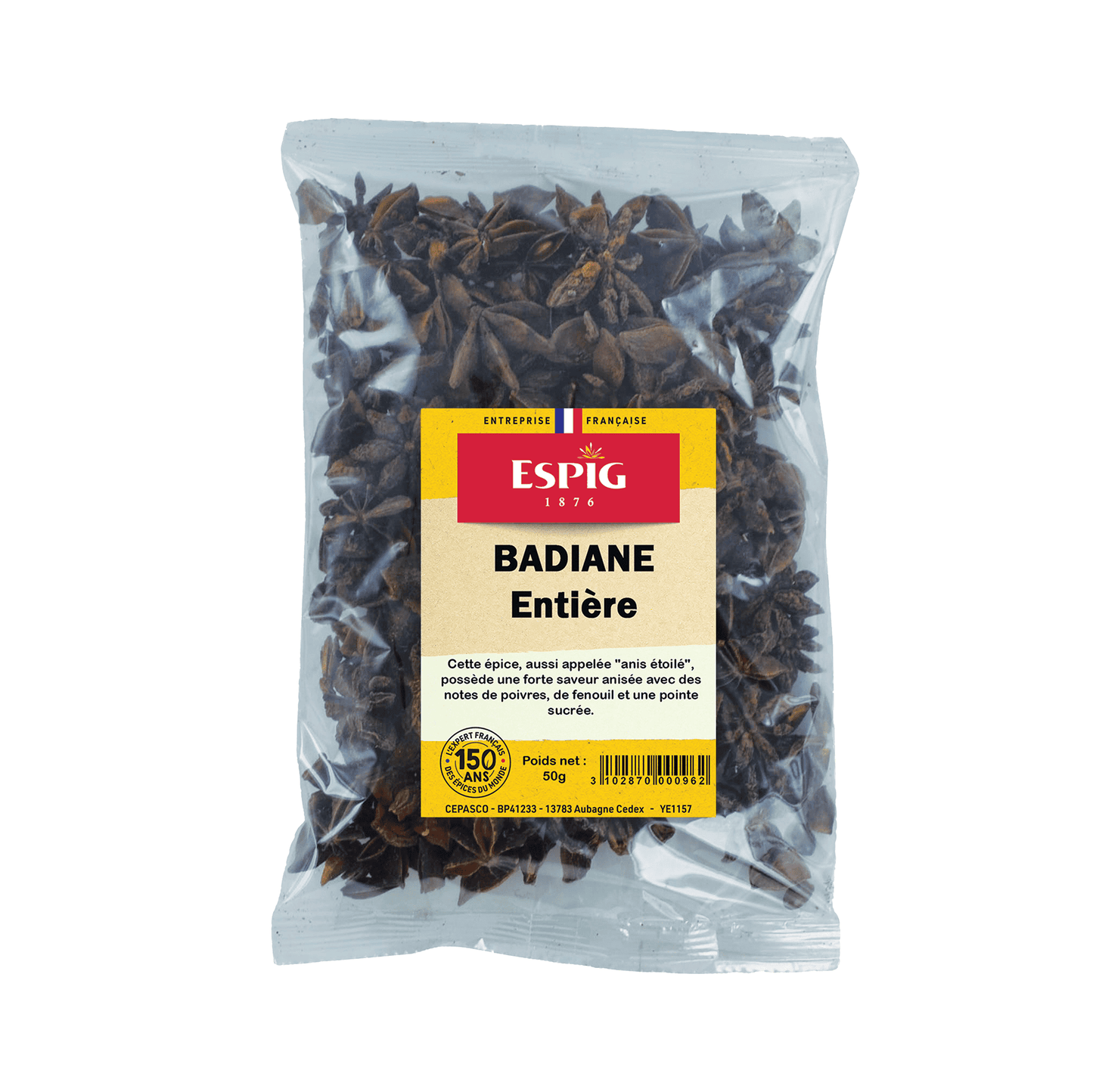 ESPIG - BADIANE ENTIERE (ANIS ETOILE) - 50g