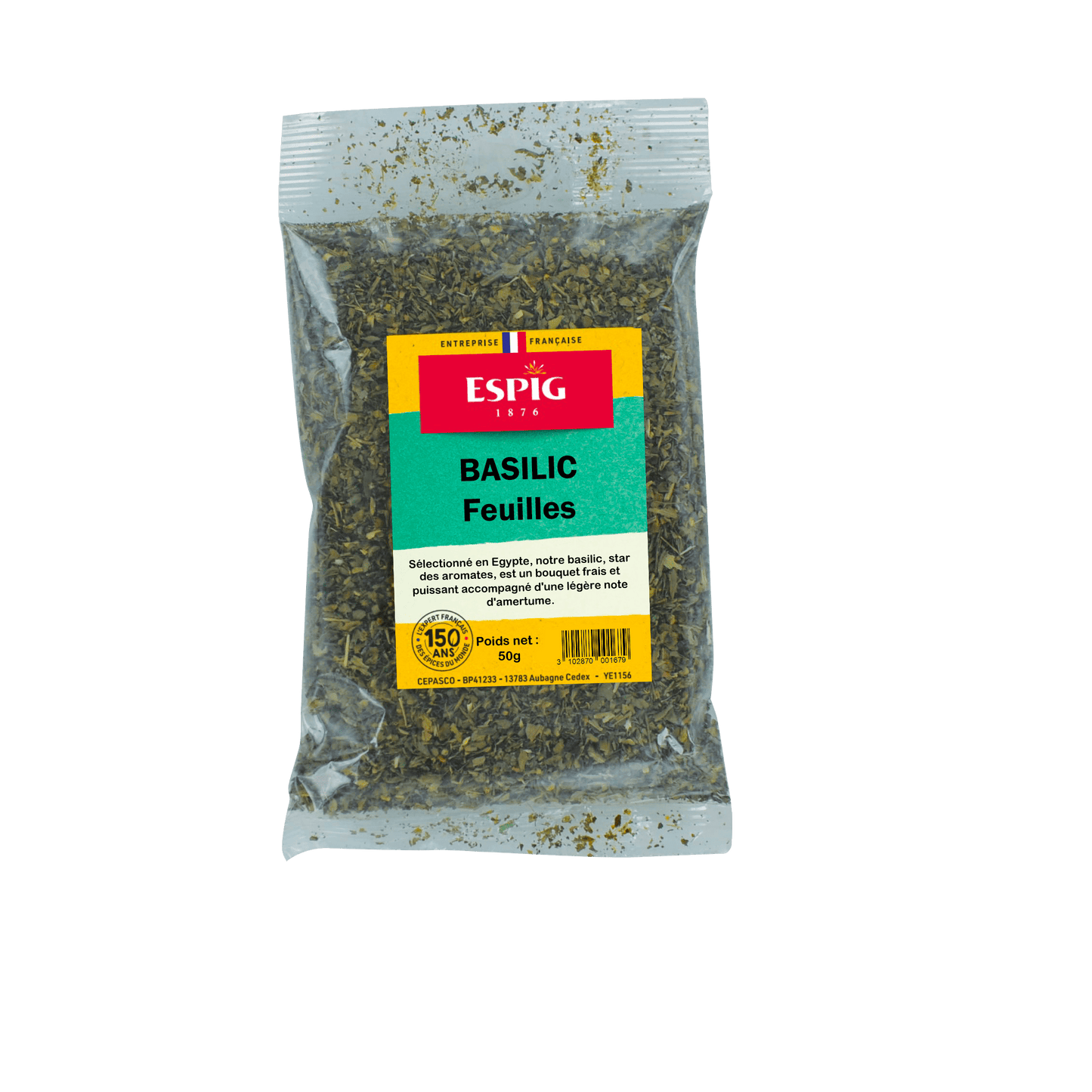 ESPIG - BASILIC ENTIER - 50g
