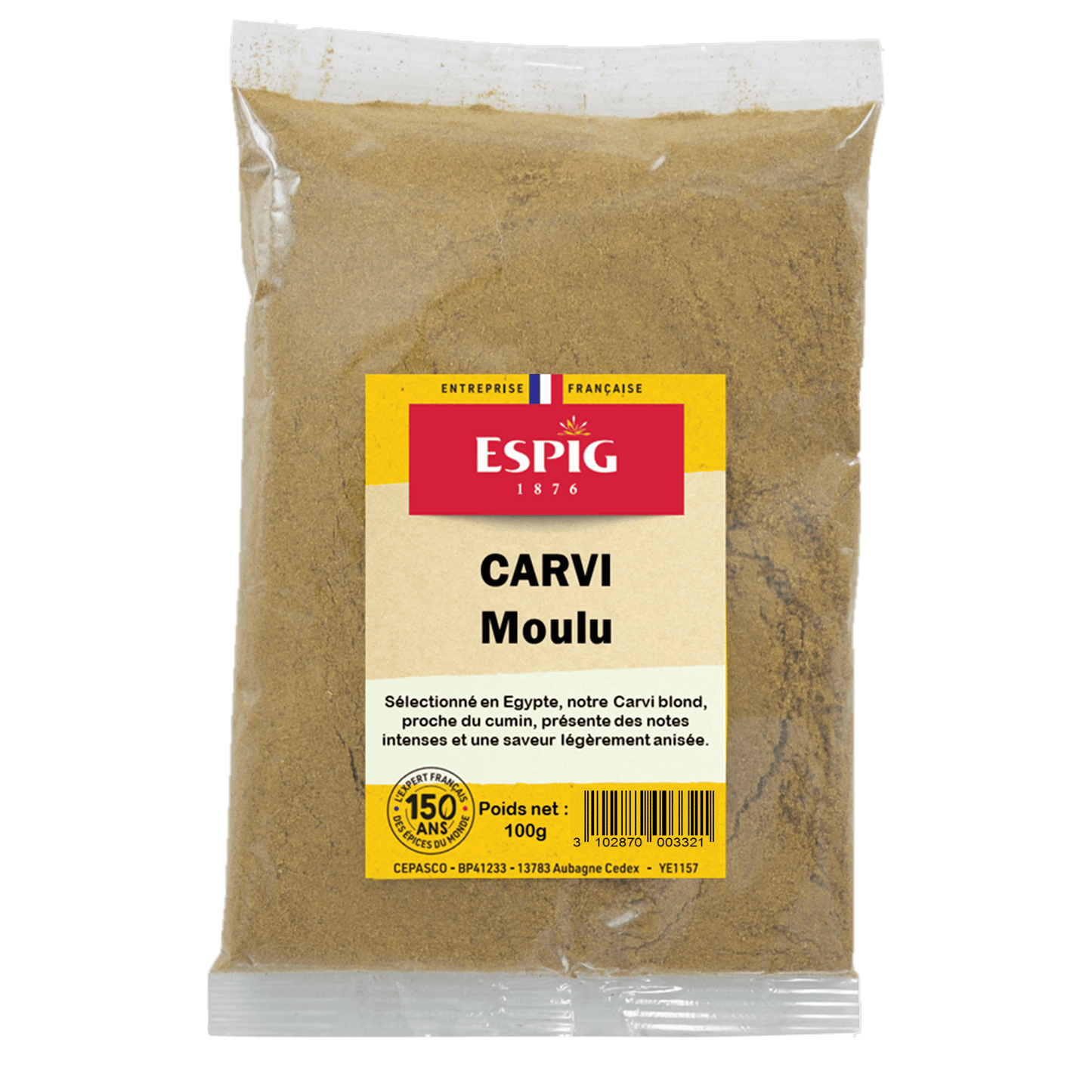 ESPIG - CARVI BLOND MOULU - 100g