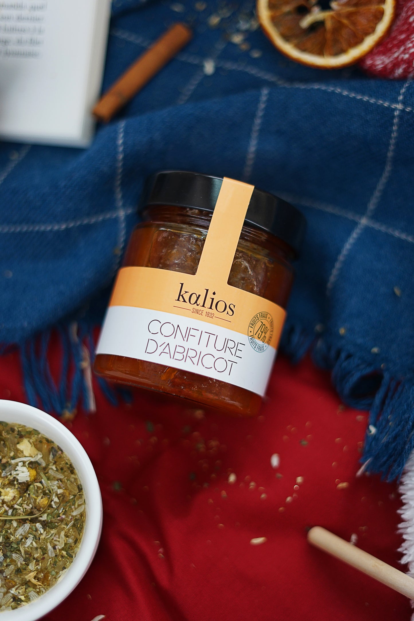 KALIOS - CONFITURE ABRICOT - 250g