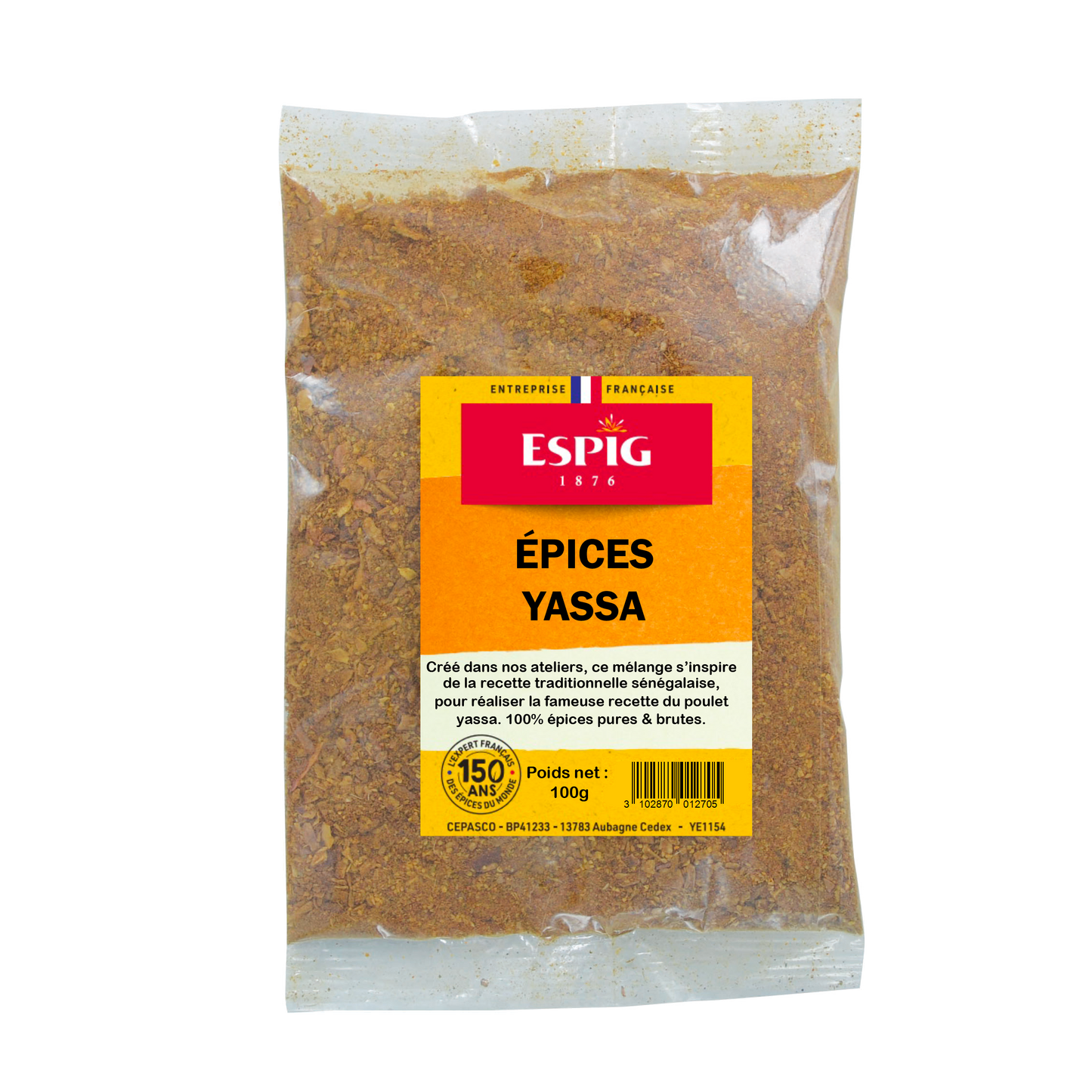 ESPIG - EPICES YASSA - 100g