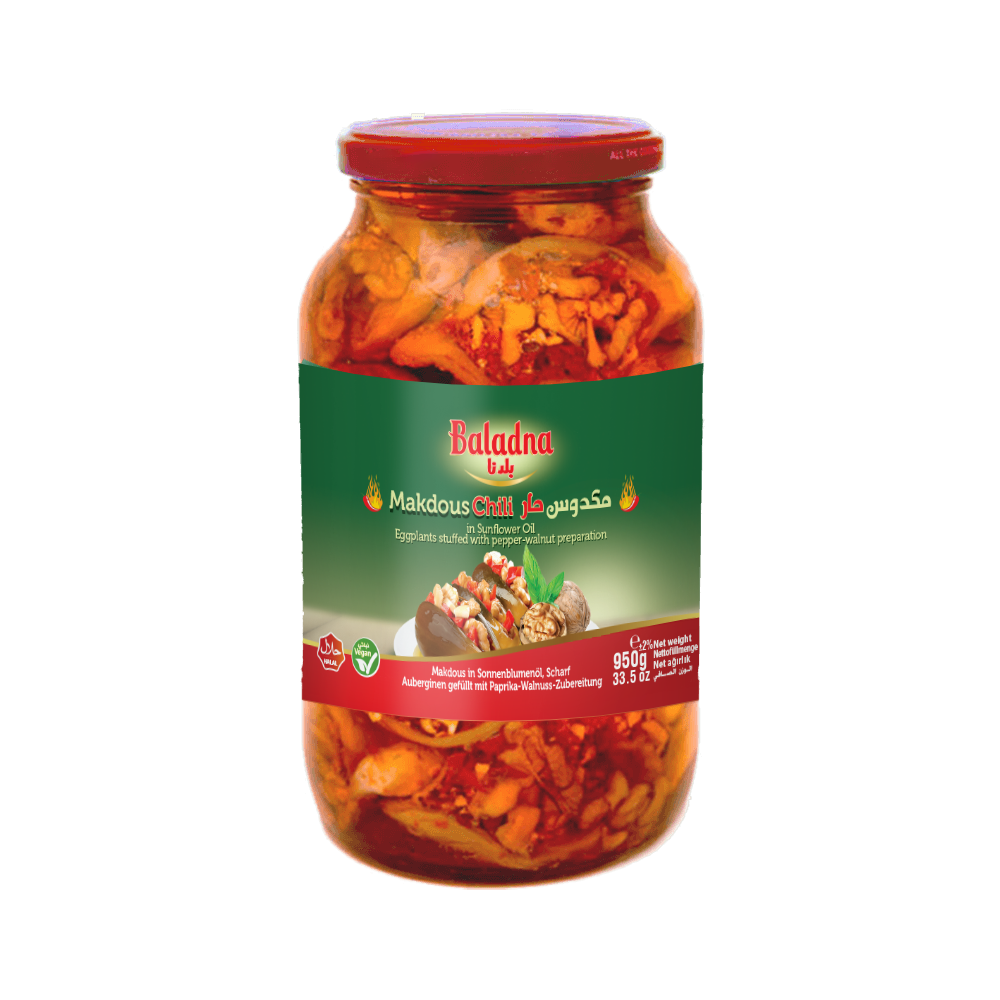 BALADNA - MAKDOUS AU PIMENT - 2900g