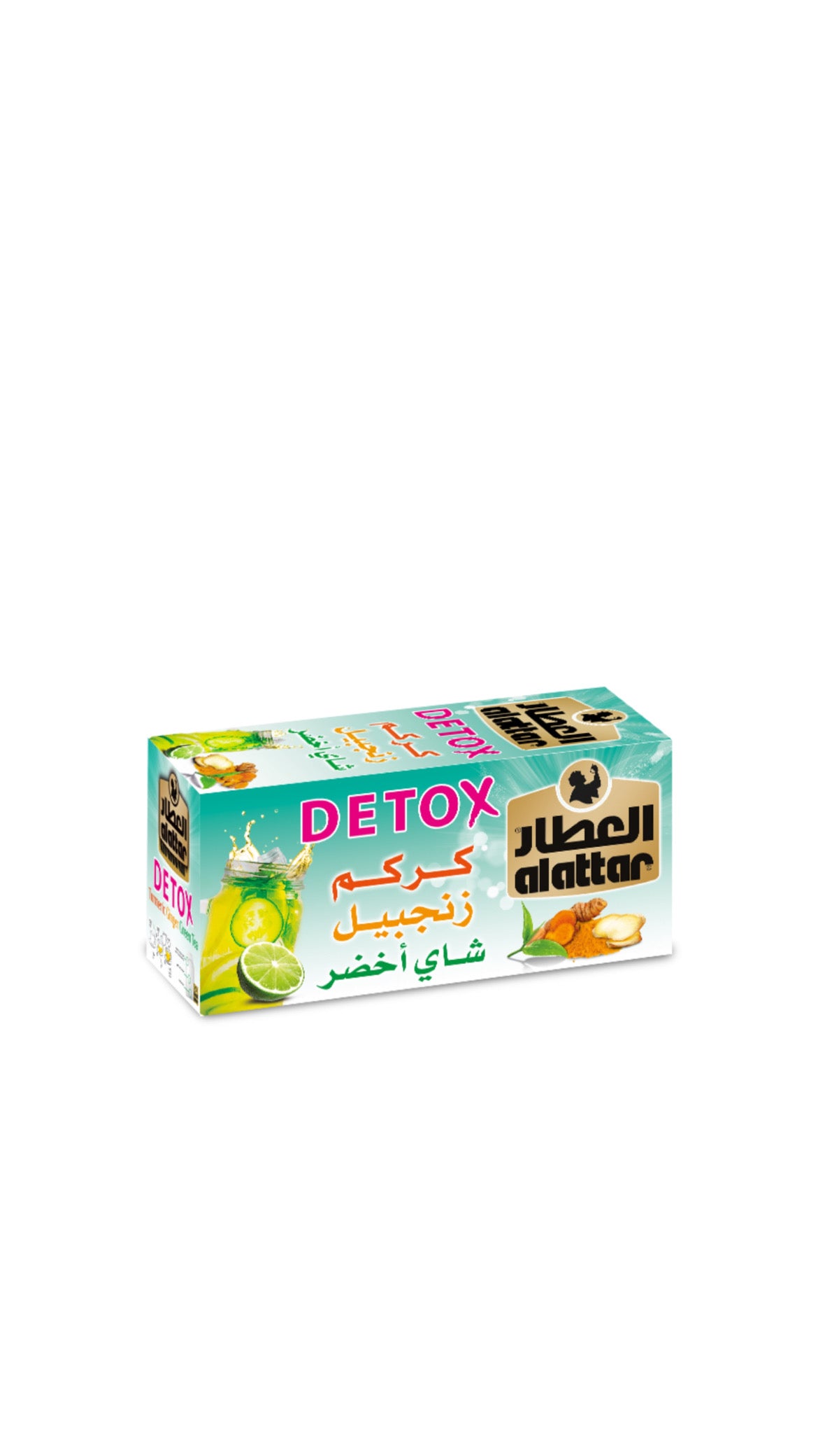 ALATTAR - CURCUMA GINGEMBRE & THÉ VERT - 24x1.5g