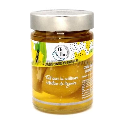 FLIFLA - CITRONS CONFITS - 180g
