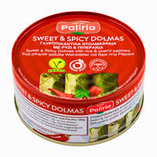 PALIRIA - FEUILLES DE VIGNE FARCIES (spicy) - 280g