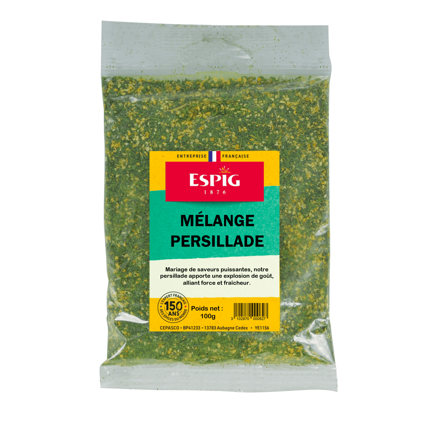 ESPIG - ASSAISONNEMENT PERSILLADE - 100g