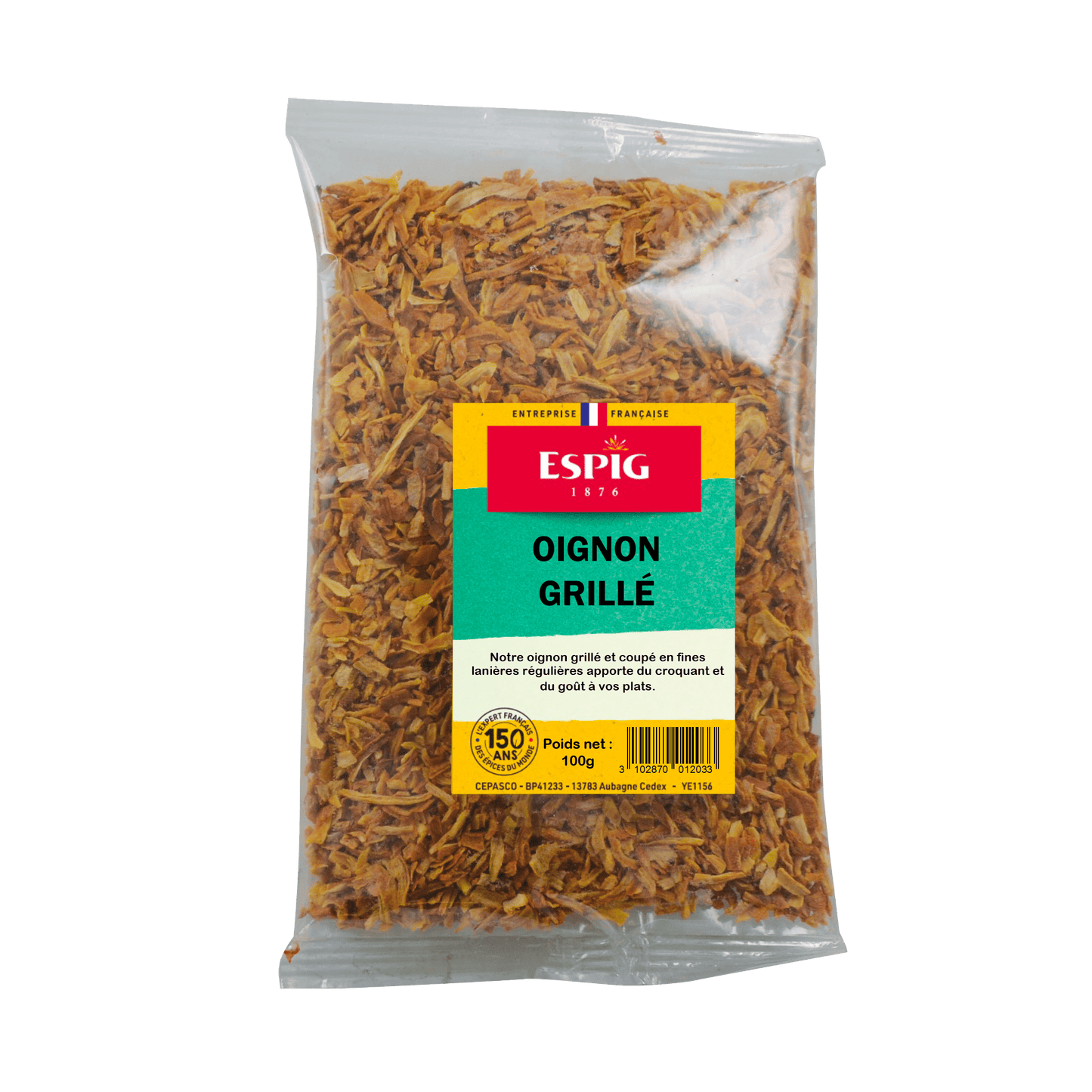 ESPIG - OIGNON GRILLE ENTIER - 100g