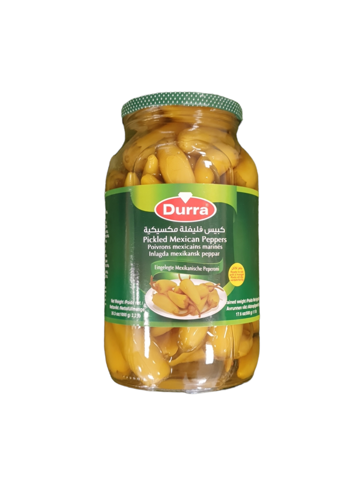 DURRA - POIVRONS PIMENTÉS MEXICAINS - 2,5kg