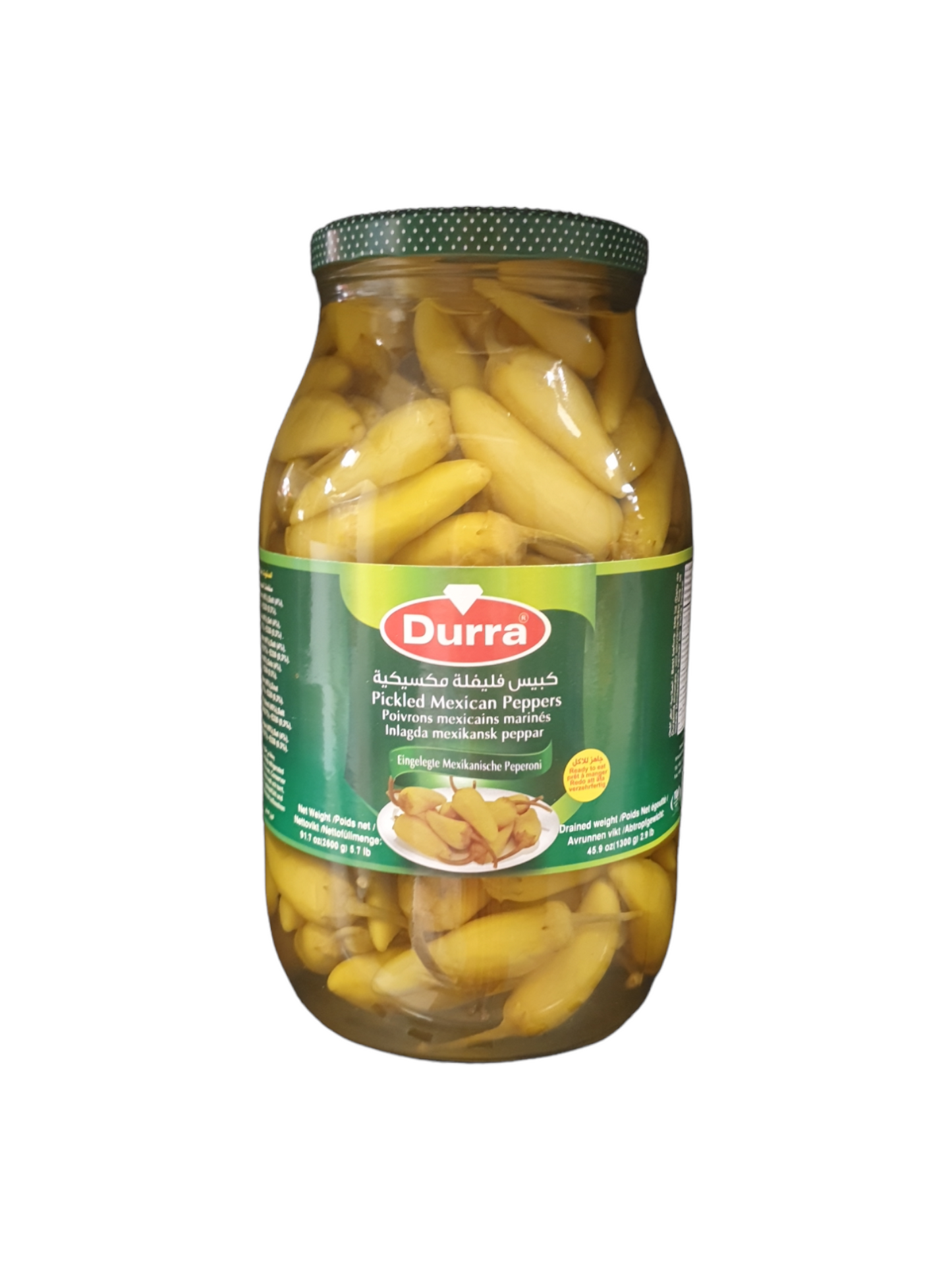 DURRA - POIVRONS MEXICAINS MARINES - 2500g