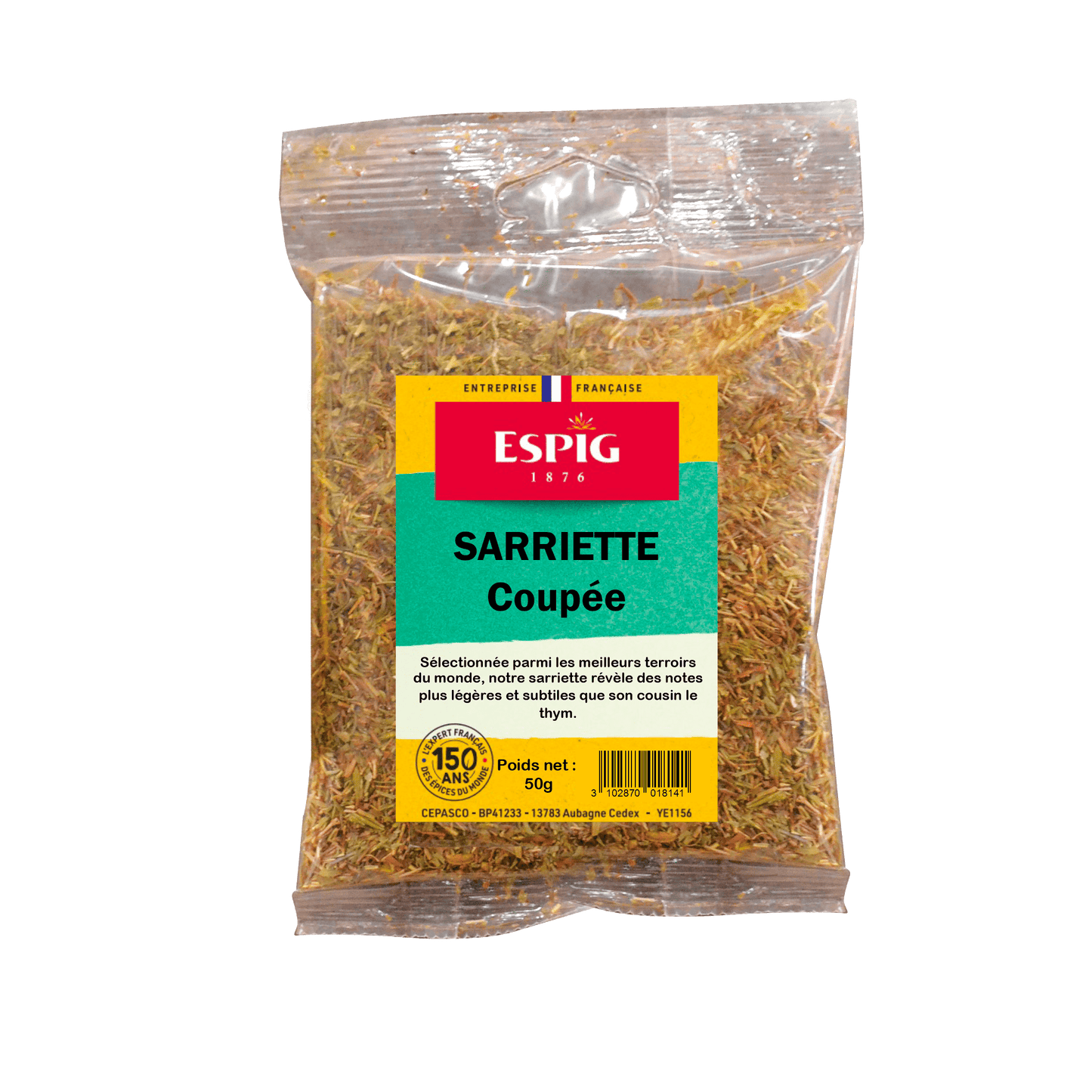 ESPIG - SARRIETTE FEUILLES CONCASSEES - 50g