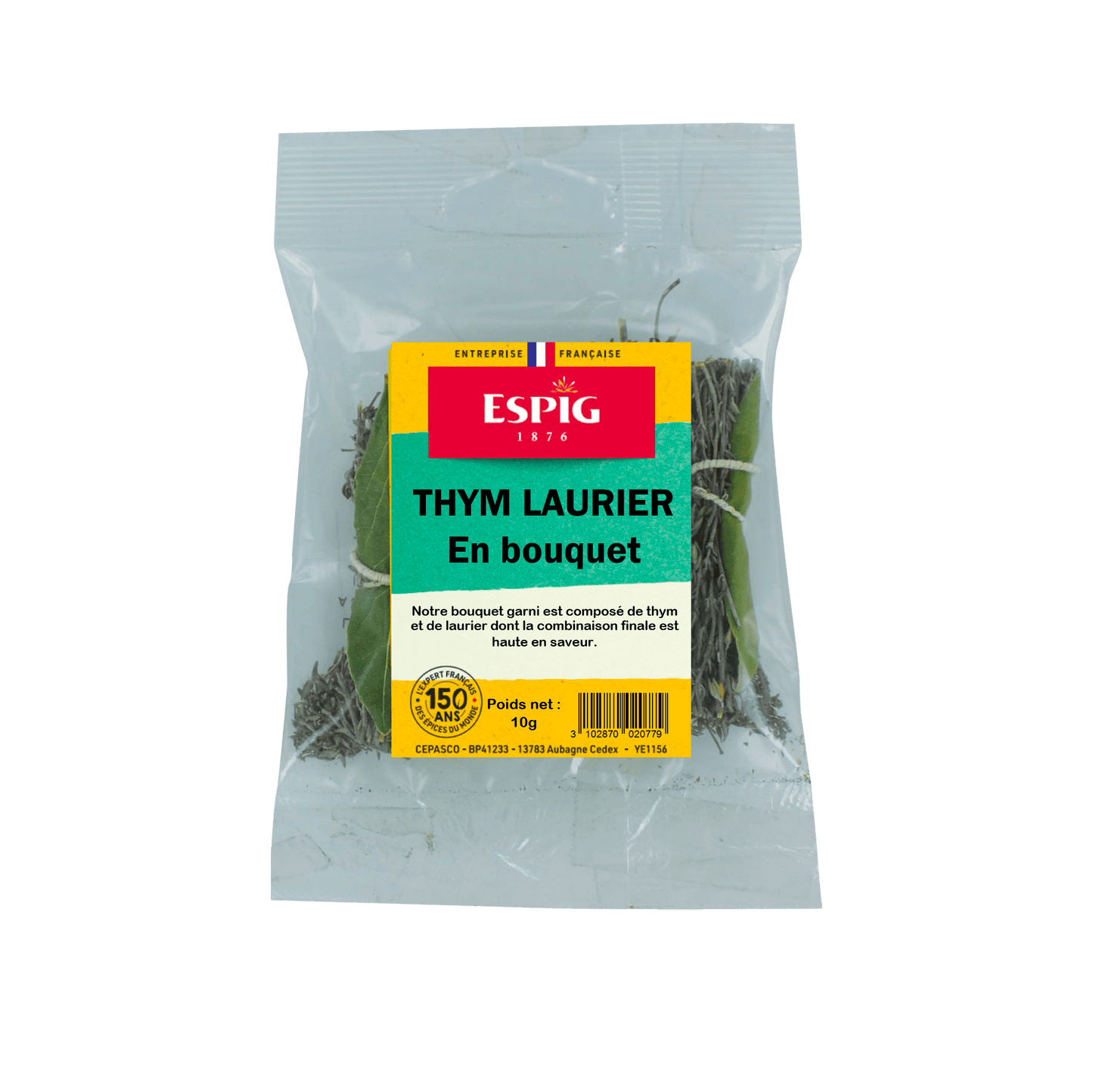 ESPIG - BOUQUET THYM LAURIER ENTIER - 10g