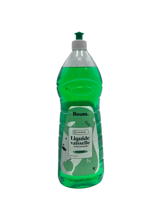 BOOM - LIQUIDE VAISSELLE POMME - 1L