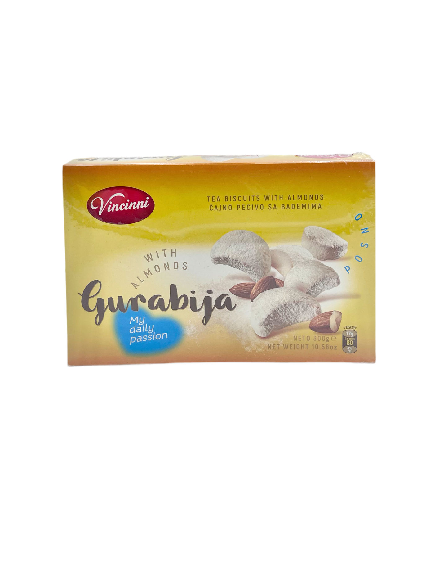 VINCINNI - BISCUITS AUX AMANDES - 300g