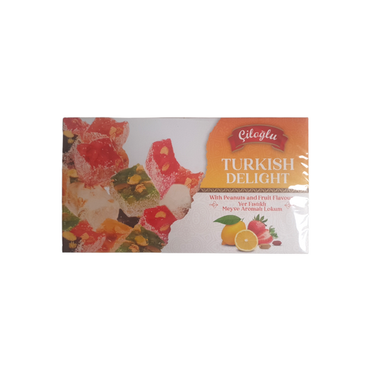 CILOGLU - LOUKOUM CACAHUÈTES FRUITS - 300g