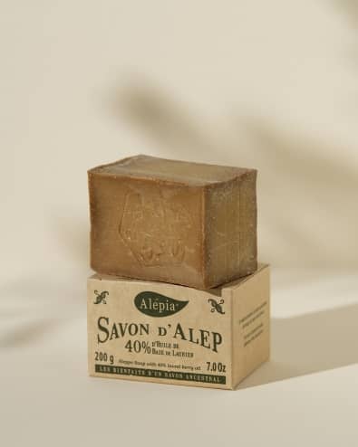 ALEPIA - SAVON D'ALEP AUTHENTIQUE 40% - 200g