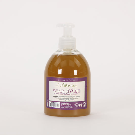 ALEPIA - SAVON D'ALEP LIQUIDE HE LAVANDIN - 500ml